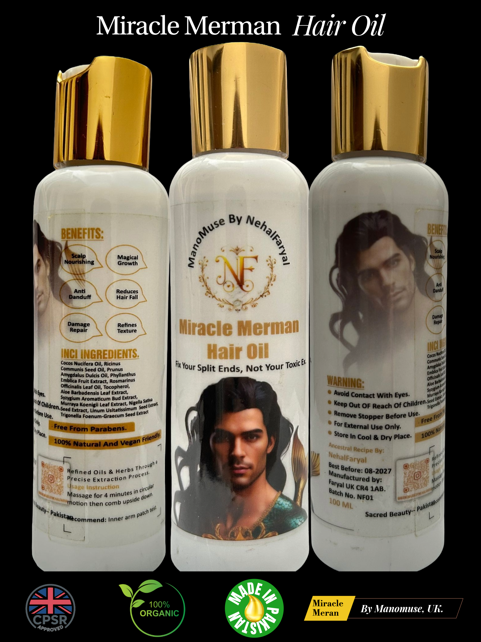 Merman Hair Oil 100ml